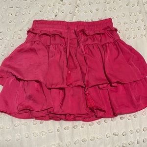 pink womens skirt